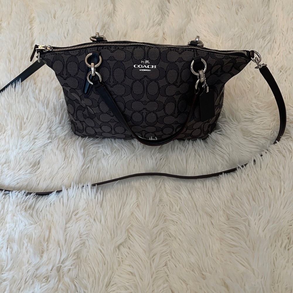 Coach crossbody black bag